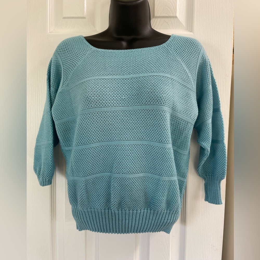Vintage Gotham Sweater, Baby blue, Size S-M